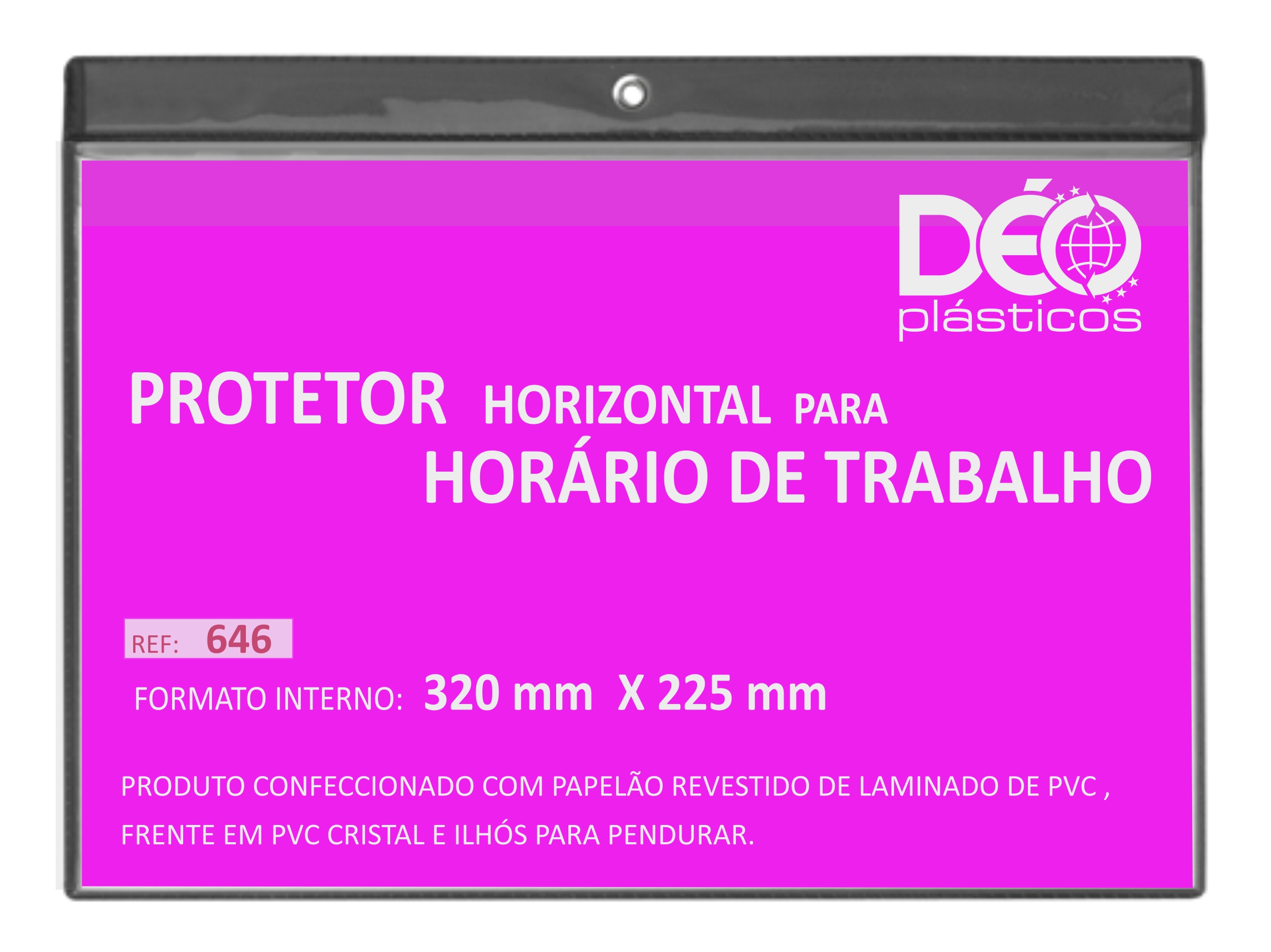 PORTA ALVARÁ HORIZONTAL EM QUADRO A4 PARA...