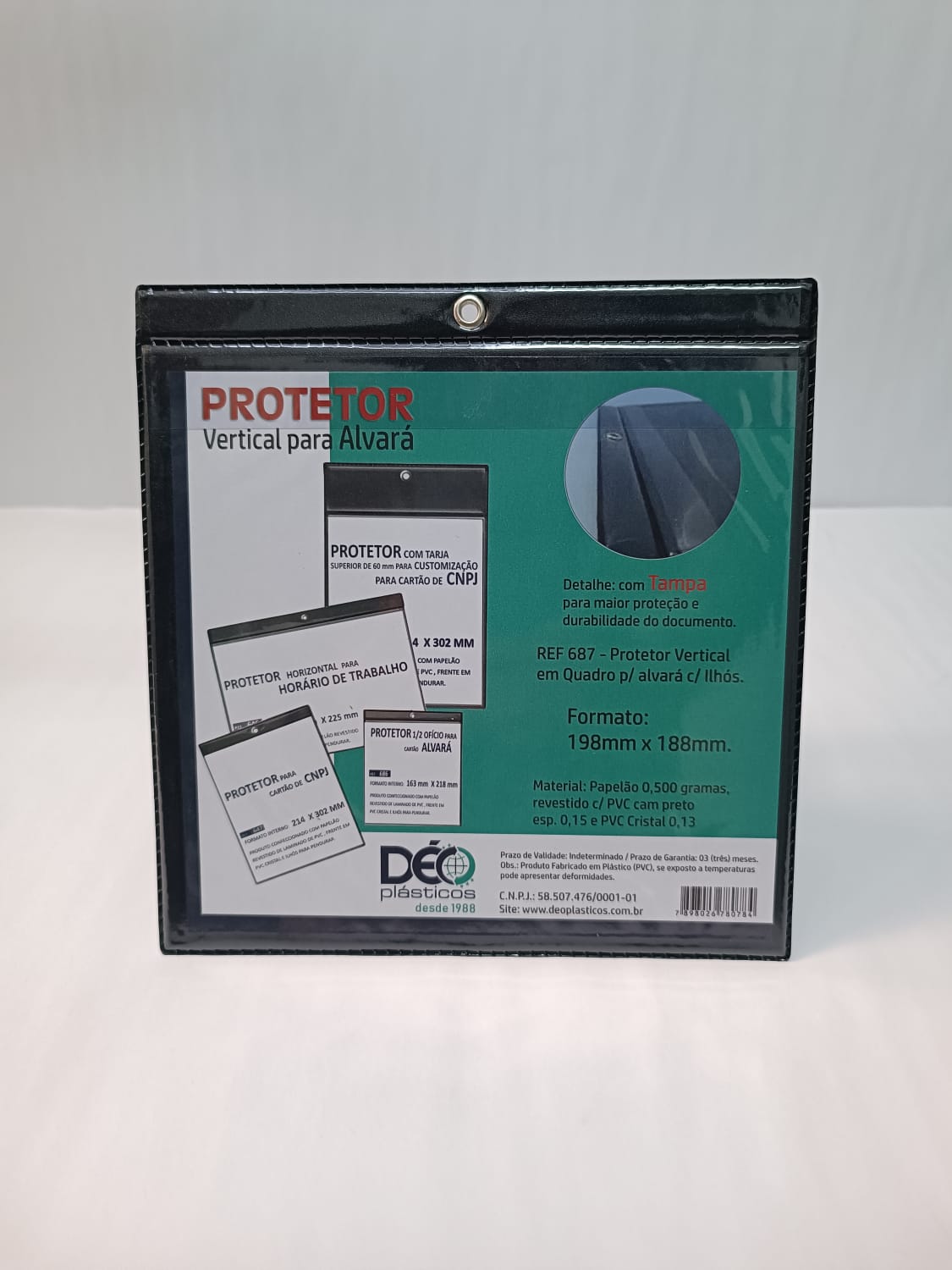 Ref 687PTO Protetores em Quadro para Alva...