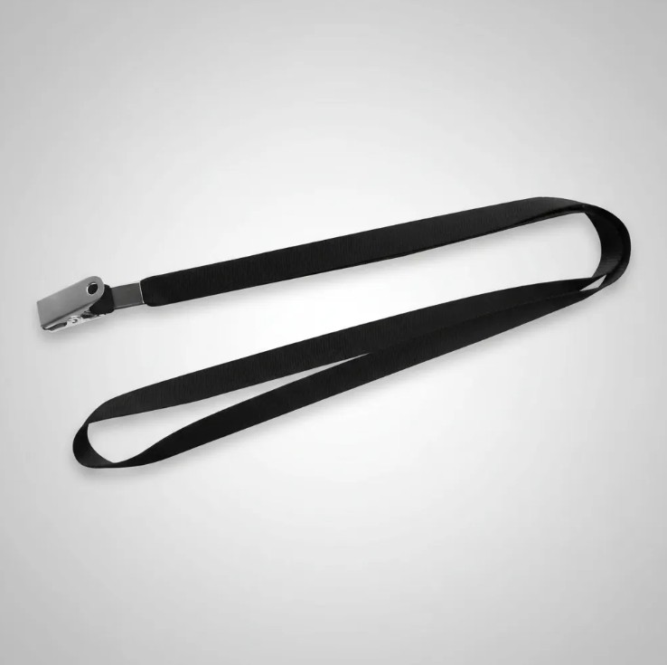 Cordão Preto 12x850mm com clip fixo para ...