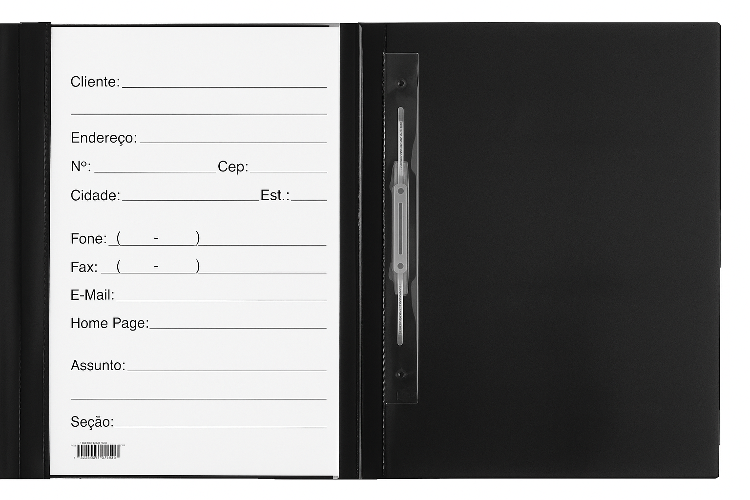 Pasta Plástica Para Orçamento / Processo,...