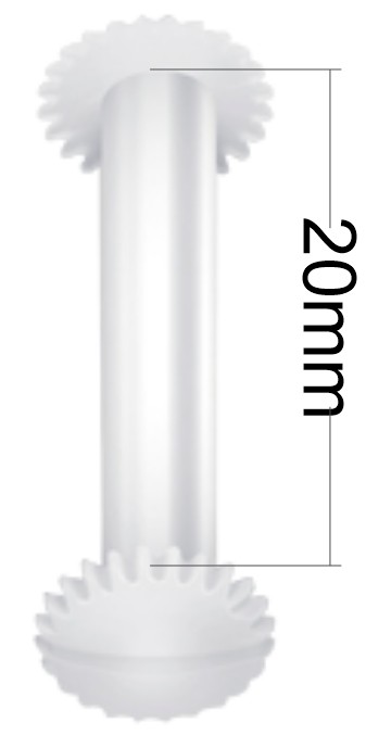 Parafuso De Plástico 20 MM _ Ref 930