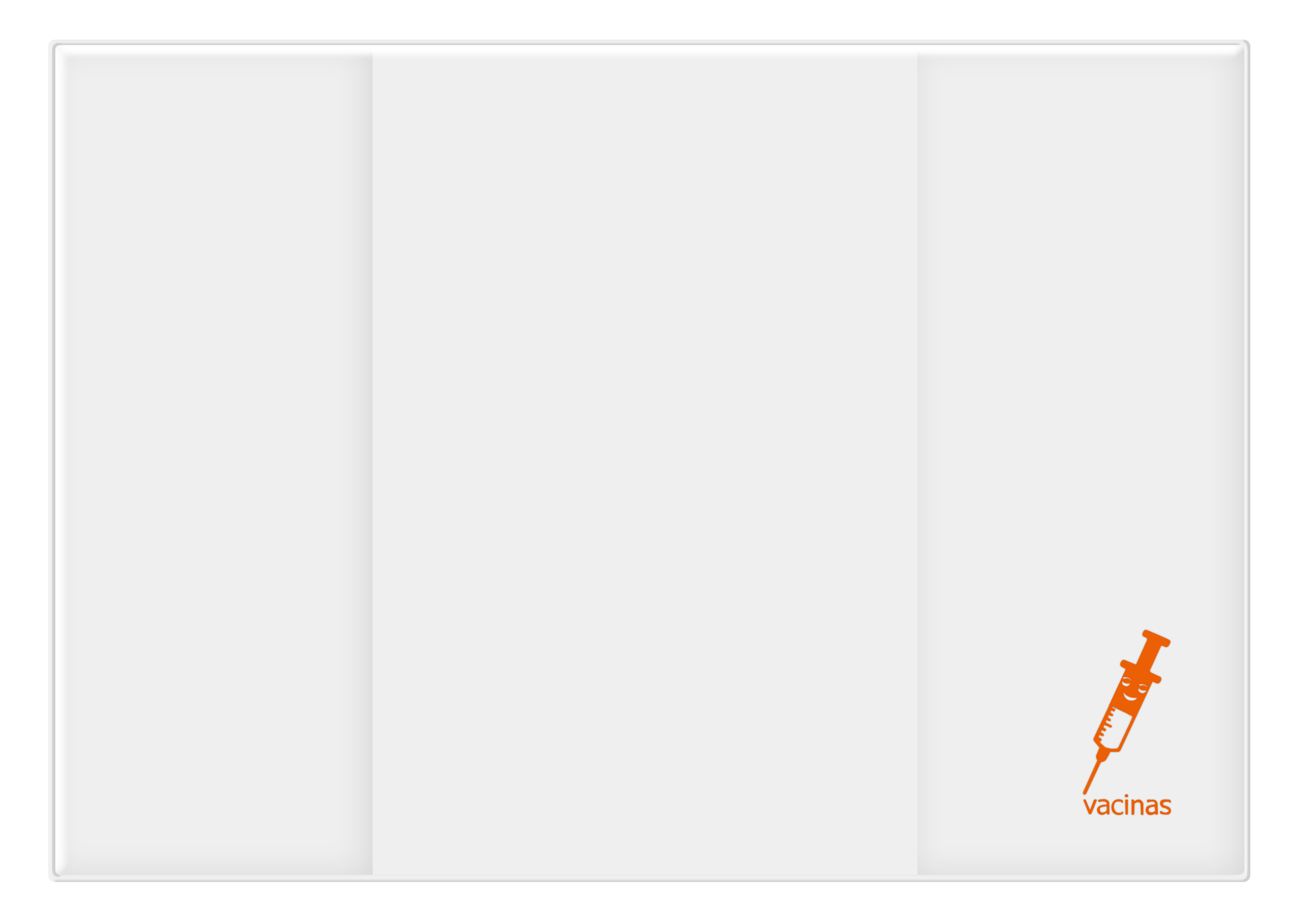 Porta documento com aba lateral para cade...