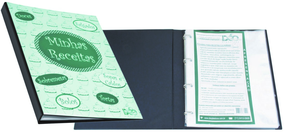 Pasta Fichário Vertical A4 para Organizaç...