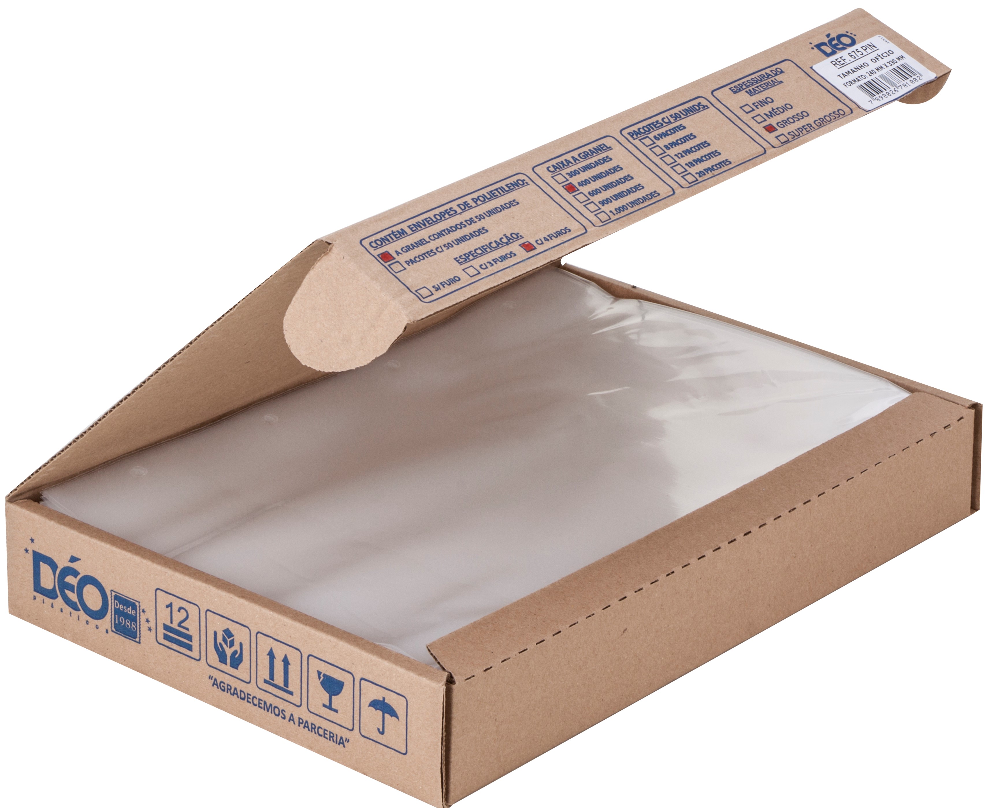 Envelope Polietileno A4 Super Grosso sem ...