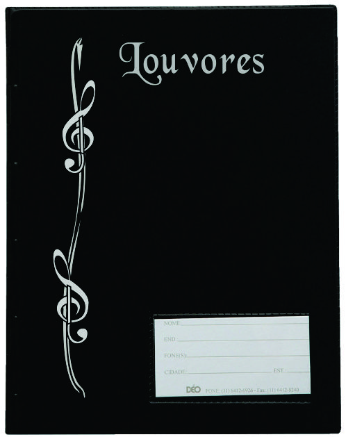 Pasta Catálogo Oficio louvores/GR) c/ 10 ...